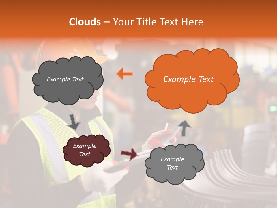 Mother Sunset Portrait PowerPoint Template