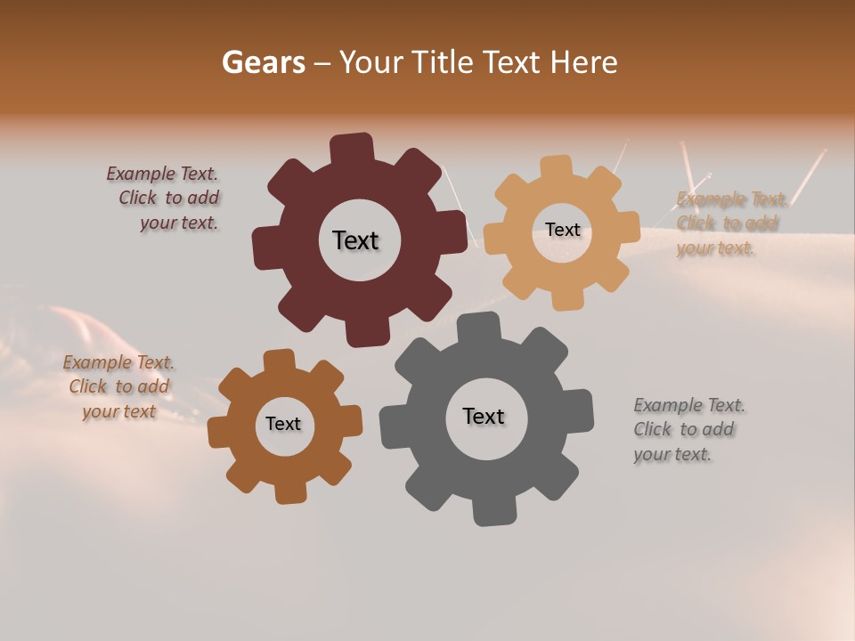 Older Beach Ocean PowerPoint Template