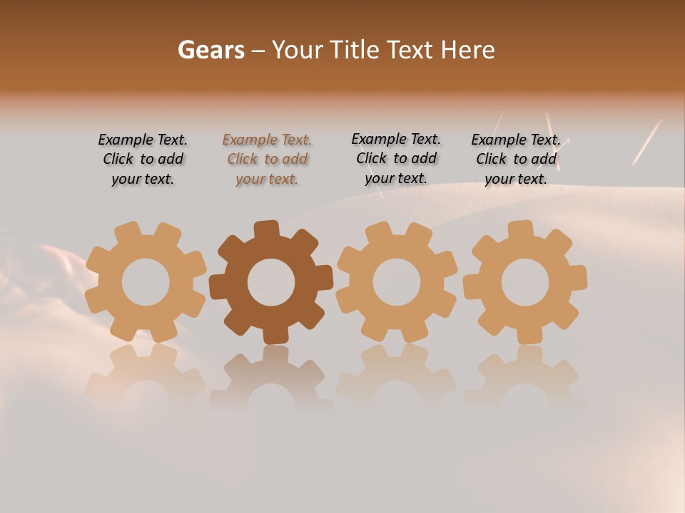 Older Beach Ocean PowerPoint Template