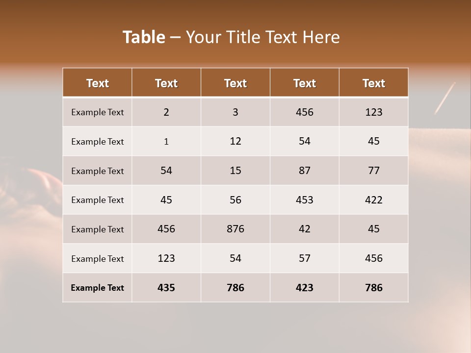 Older Beach Ocean PowerPoint Template