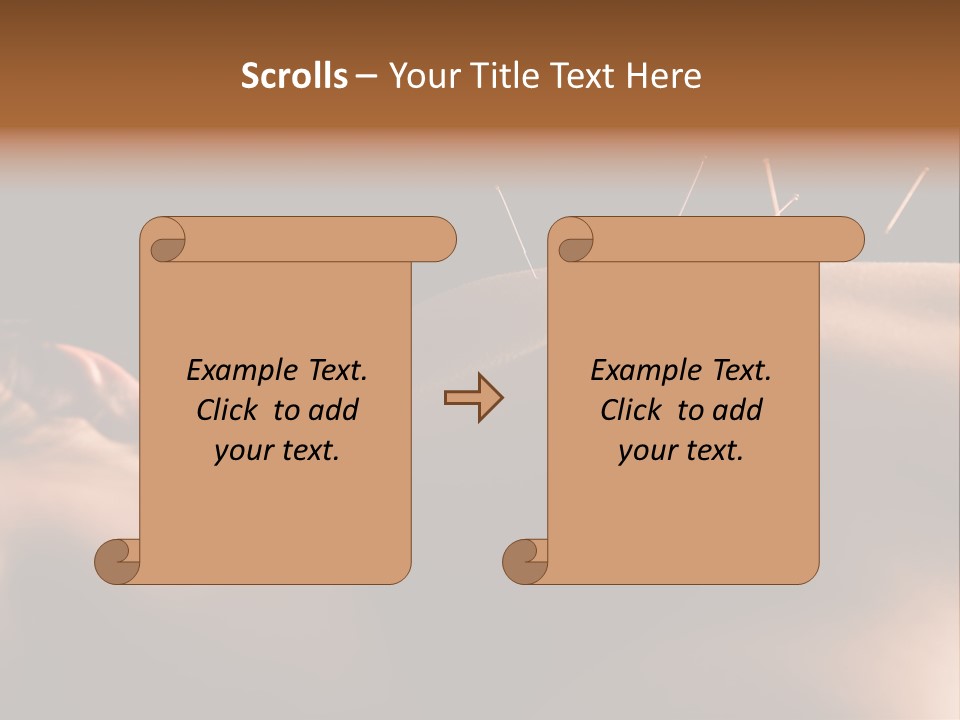 Older Beach Ocean PowerPoint Template