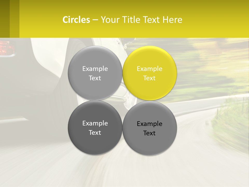 Water Sad Life PowerPoint Template