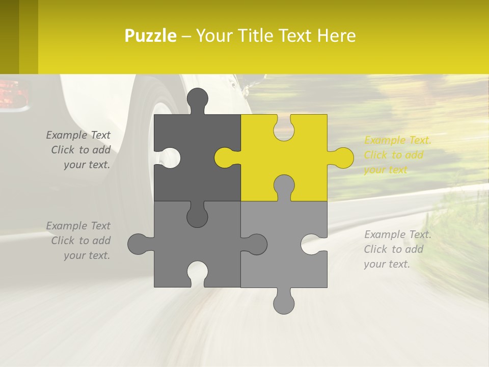 Water Sad Life PowerPoint Template