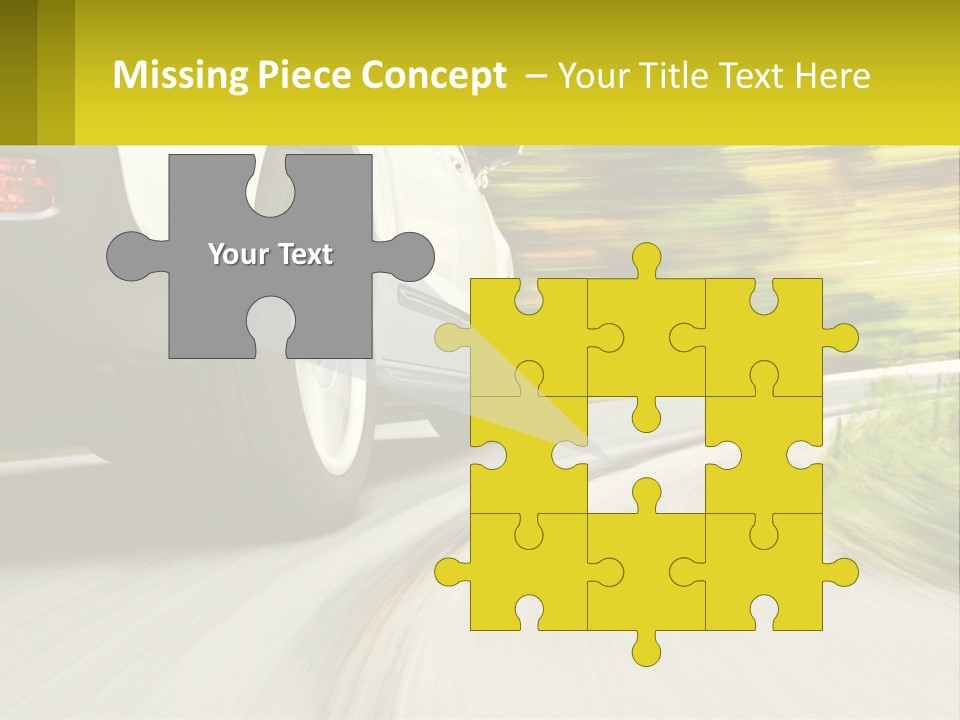 Water Sad Life PowerPoint Template