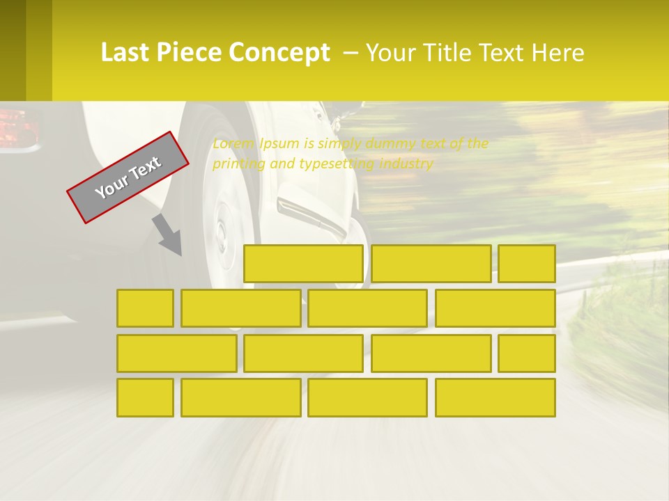 Water Sad Life PowerPoint Template