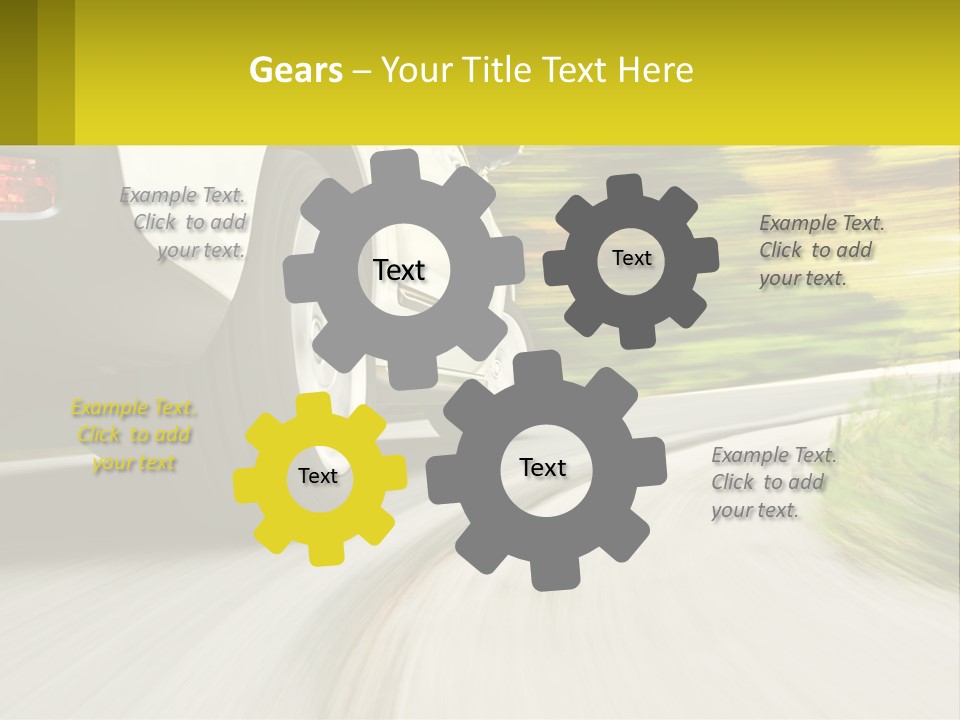 Water Sad Life PowerPoint Template