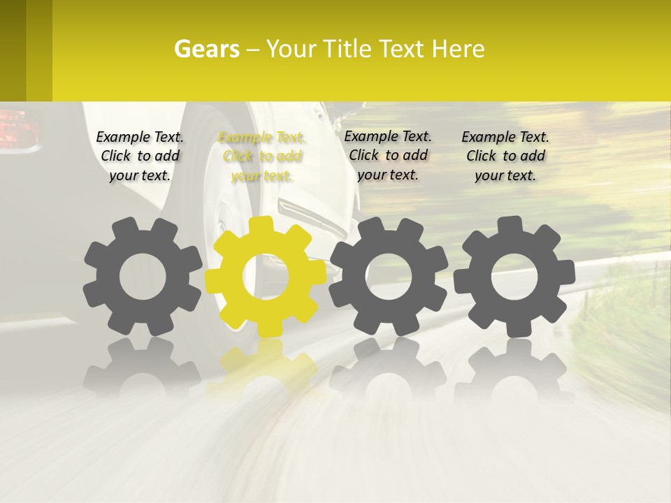 Water Sad Life PowerPoint Template