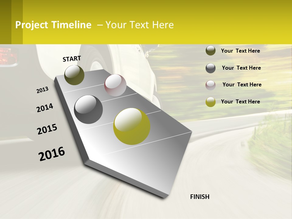 Water Sad Life PowerPoint Template