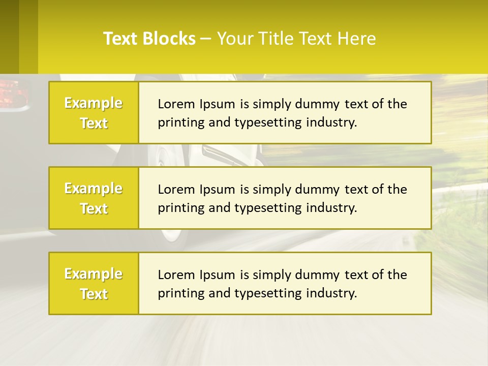 Water Sad Life PowerPoint Template