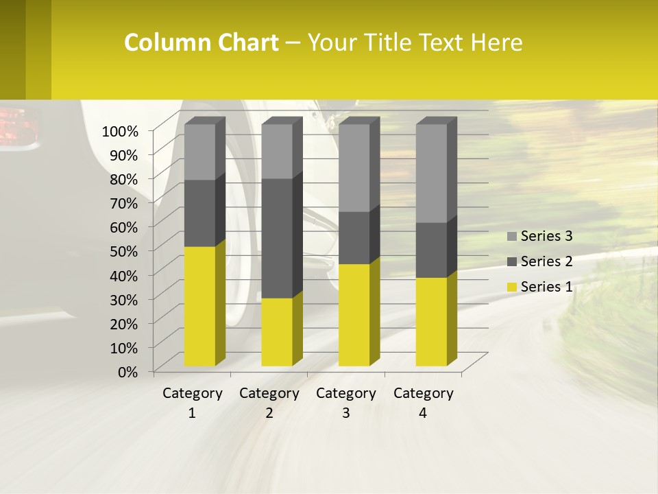 Water Sad Life PowerPoint Template