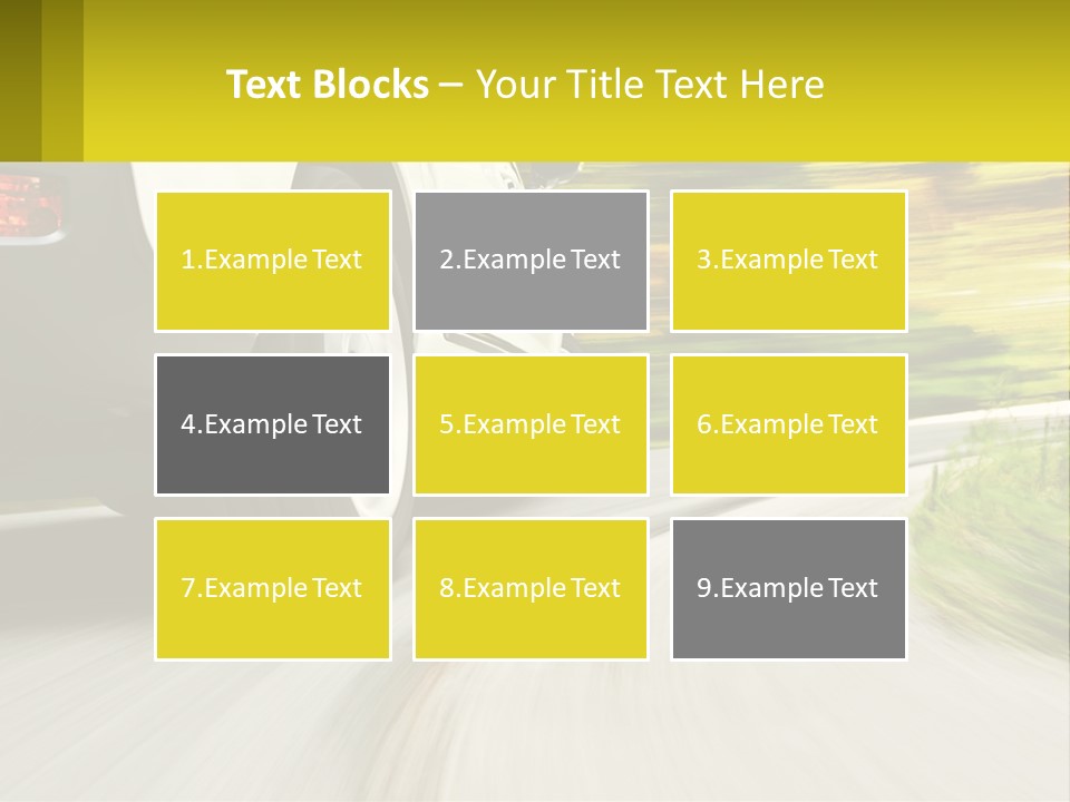 Water Sad Life PowerPoint Template