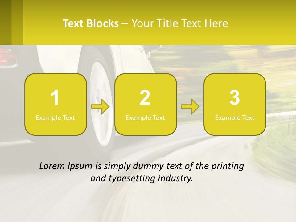 Water Sad Life PowerPoint Template