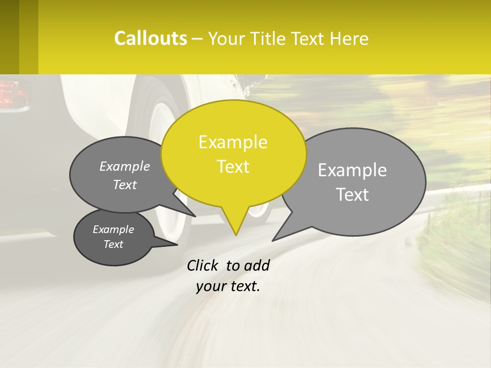 Water Sad Life PowerPoint Template