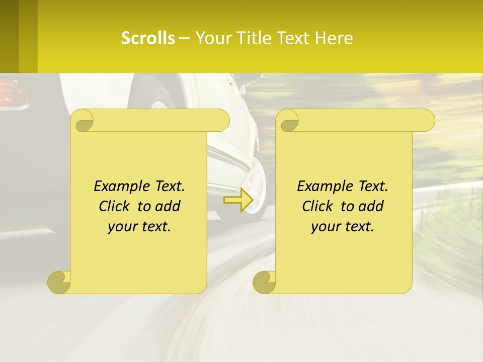 Water Sad Life PowerPoint Template