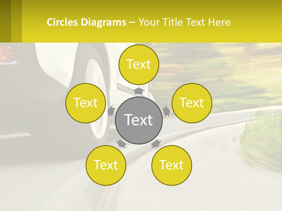 Water Sad Life PowerPoint Template