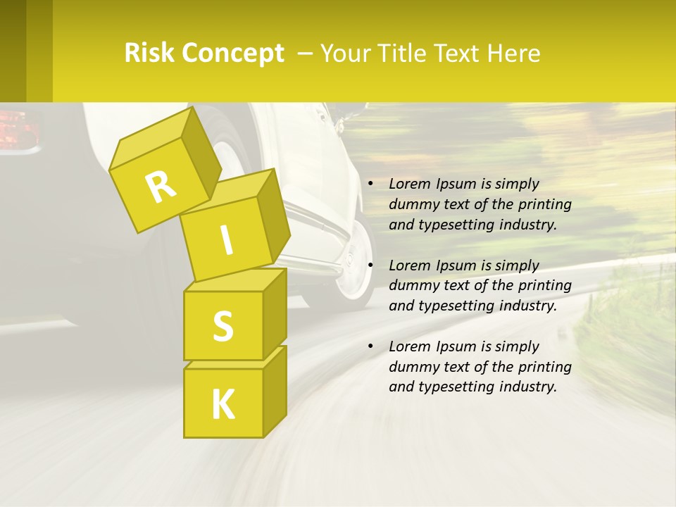 Water Sad Life PowerPoint Template