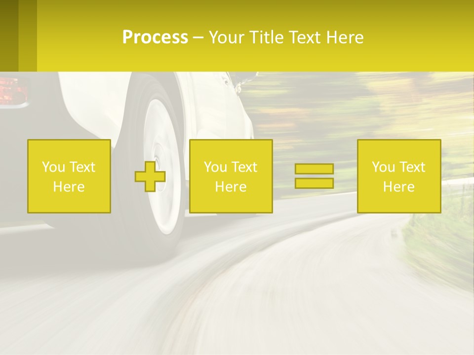 Water Sad Life PowerPoint Template