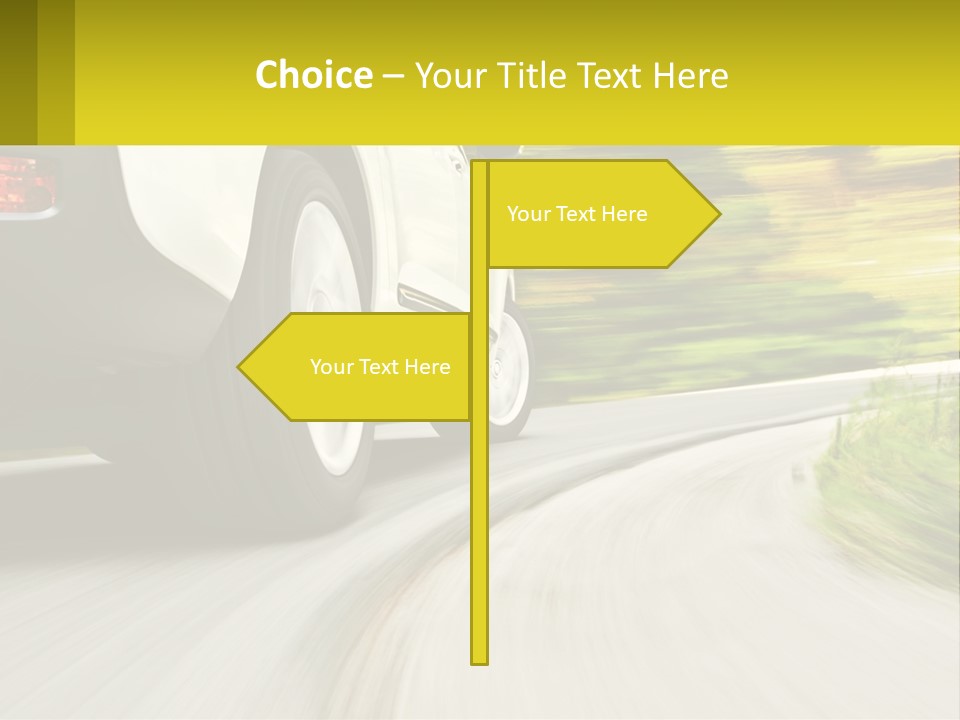 Water Sad Life PowerPoint Template