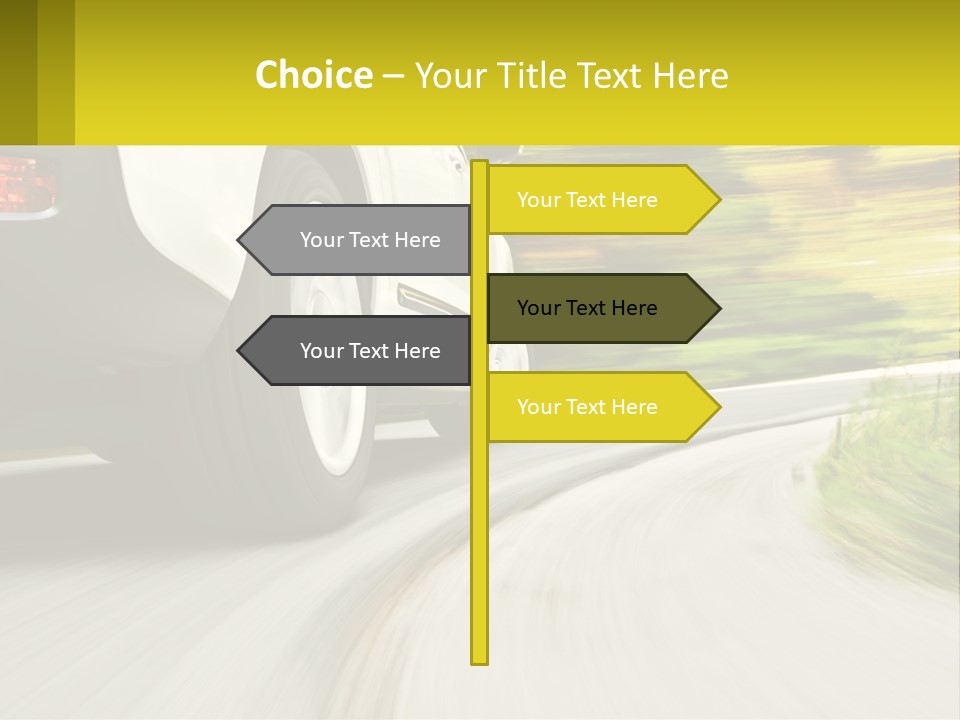 Water Sad Life PowerPoint Template