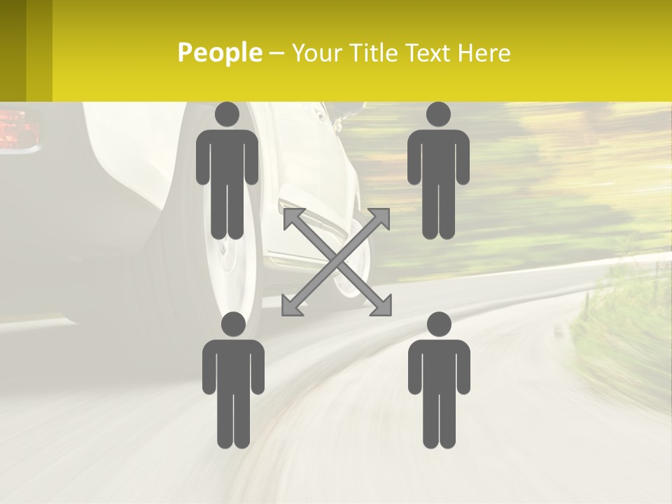 Water Sad Life PowerPoint Template