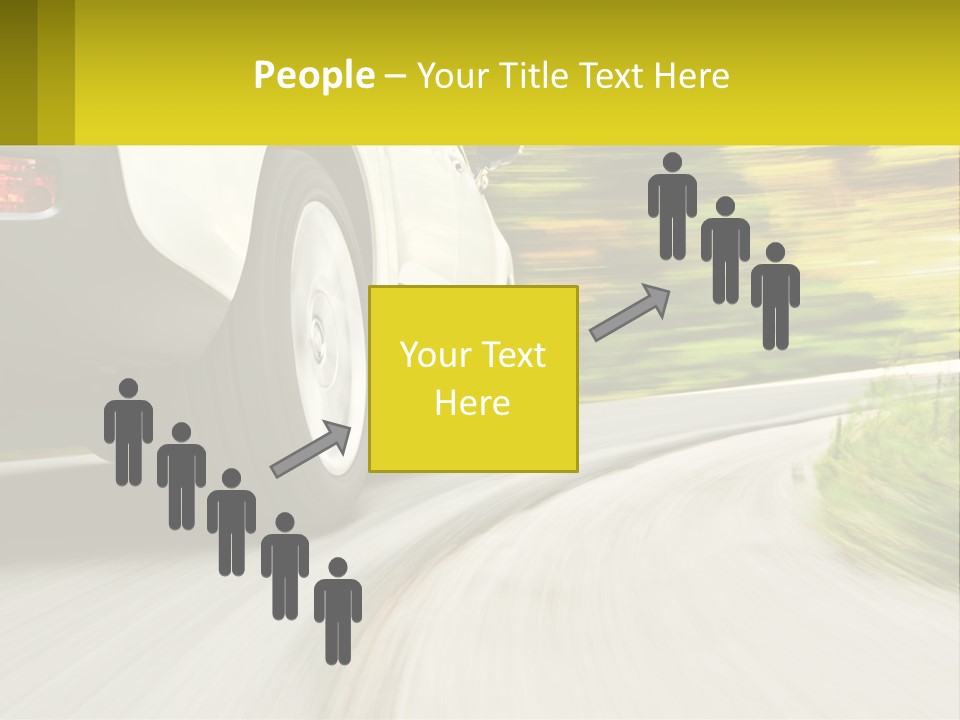 Water Sad Life PowerPoint Template