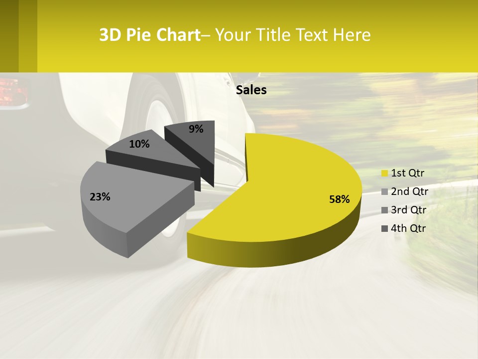 Water Sad Life PowerPoint Template
