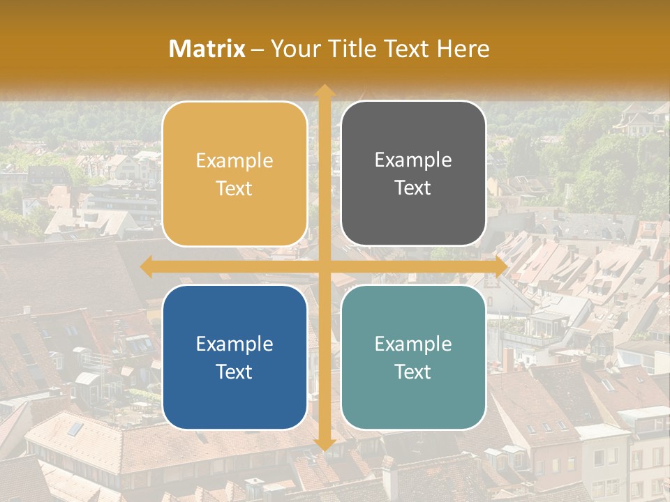 White Elderly Wave PowerPoint Template