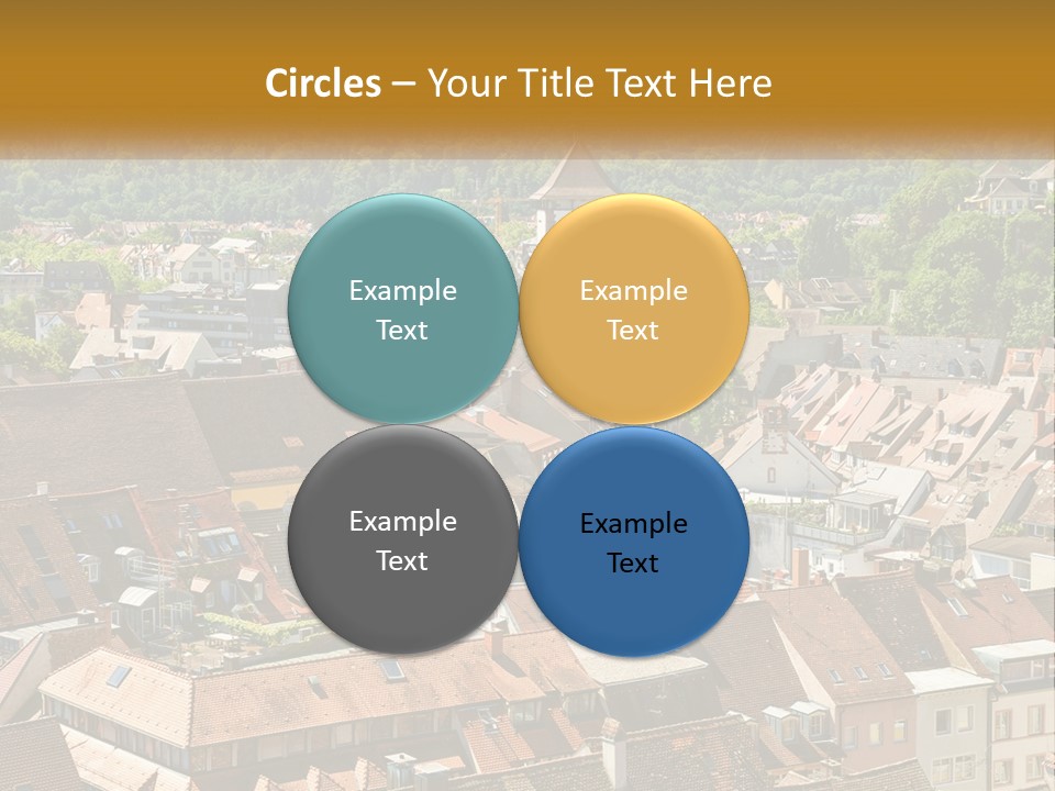 White Elderly Wave PowerPoint Template