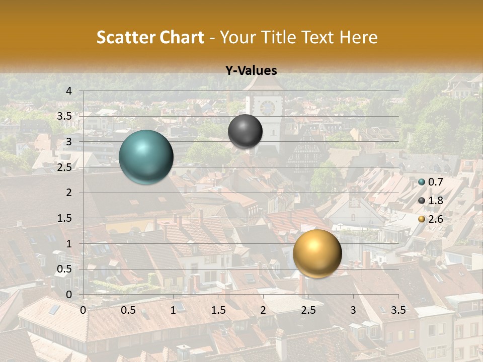 White Elderly Wave PowerPoint Template