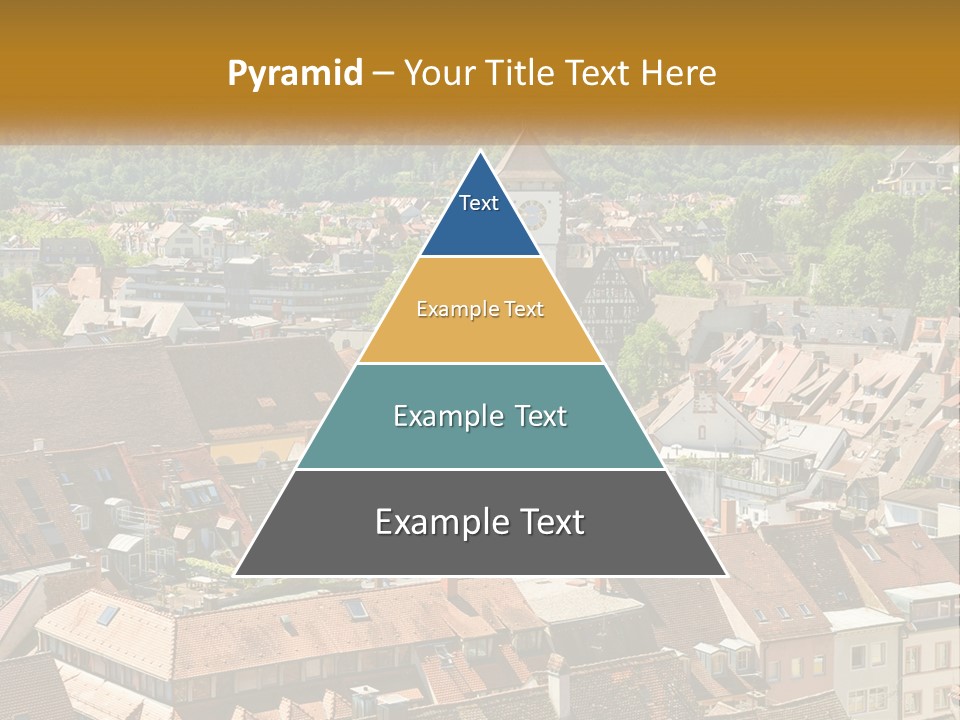 White Elderly Wave PowerPoint Template