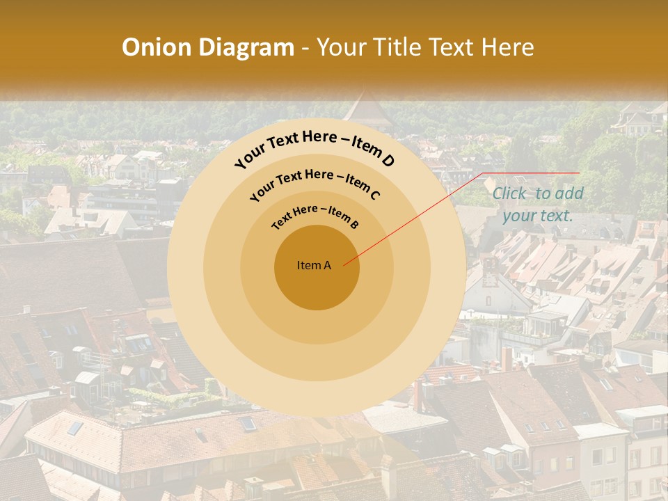 White Elderly Wave PowerPoint Template