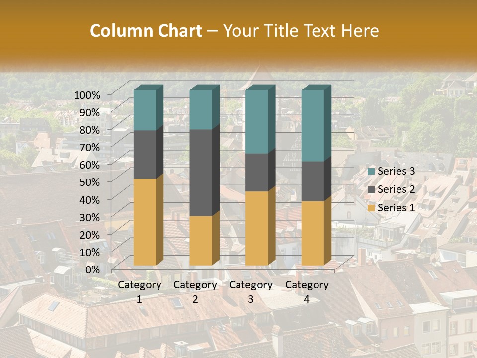 White Elderly Wave PowerPoint Template