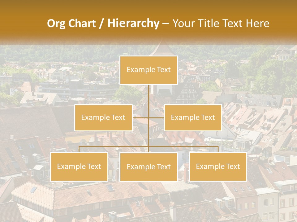 White Elderly Wave PowerPoint Template