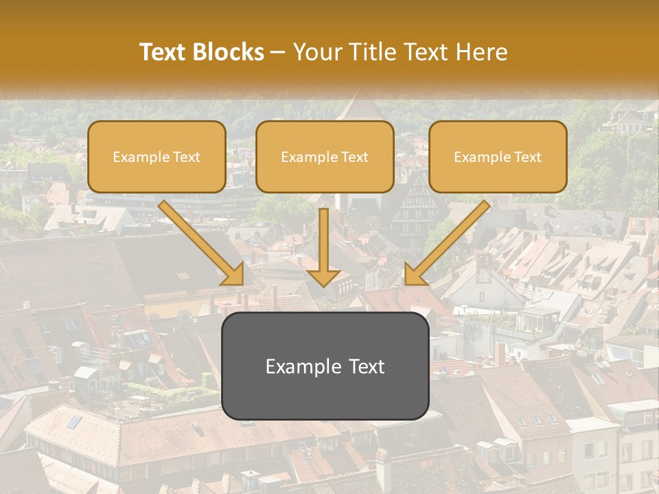 White Elderly Wave PowerPoint Template