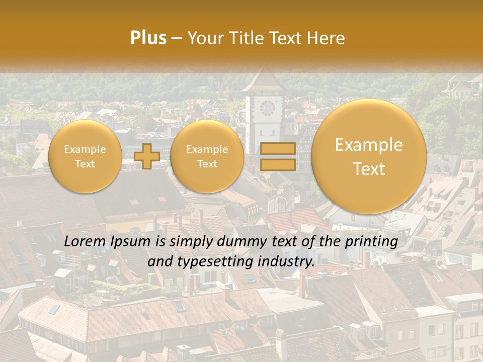 White Elderly Wave PowerPoint Template