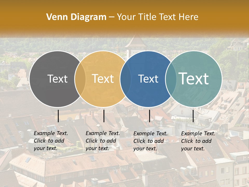 White Elderly Wave PowerPoint Template