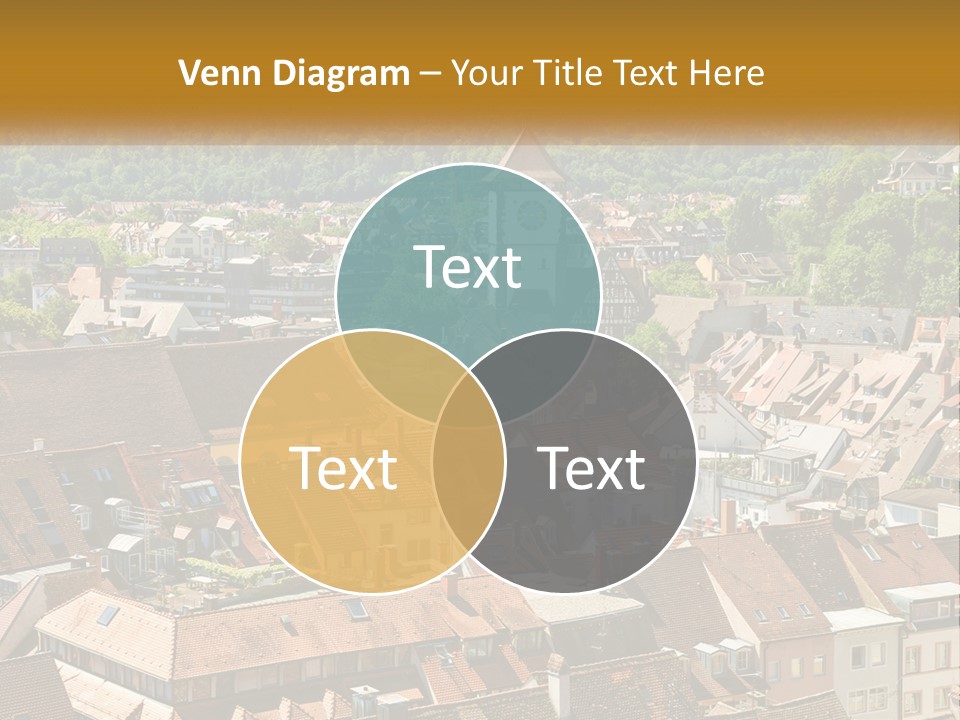 White Elderly Wave PowerPoint Template