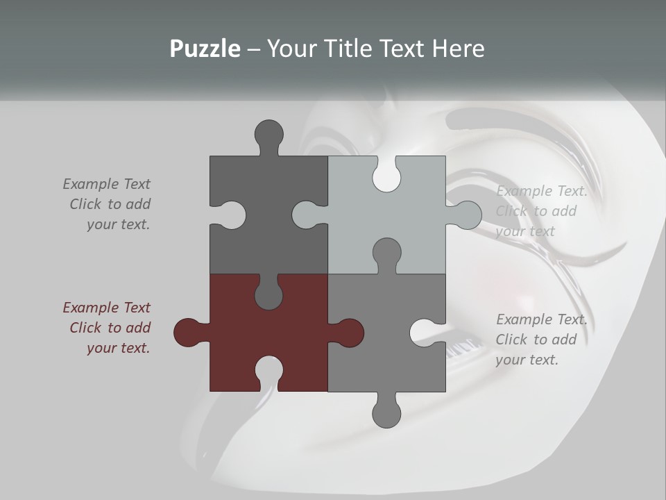 Wave Elderly Water PowerPoint Template