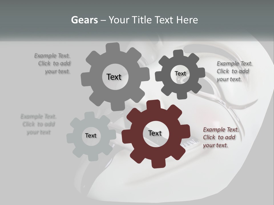 Wave Elderly Water PowerPoint Template