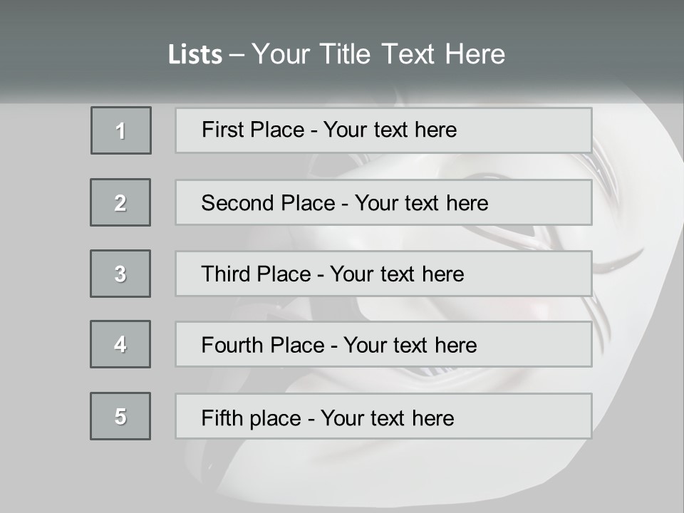 Wave Elderly Water PowerPoint Template