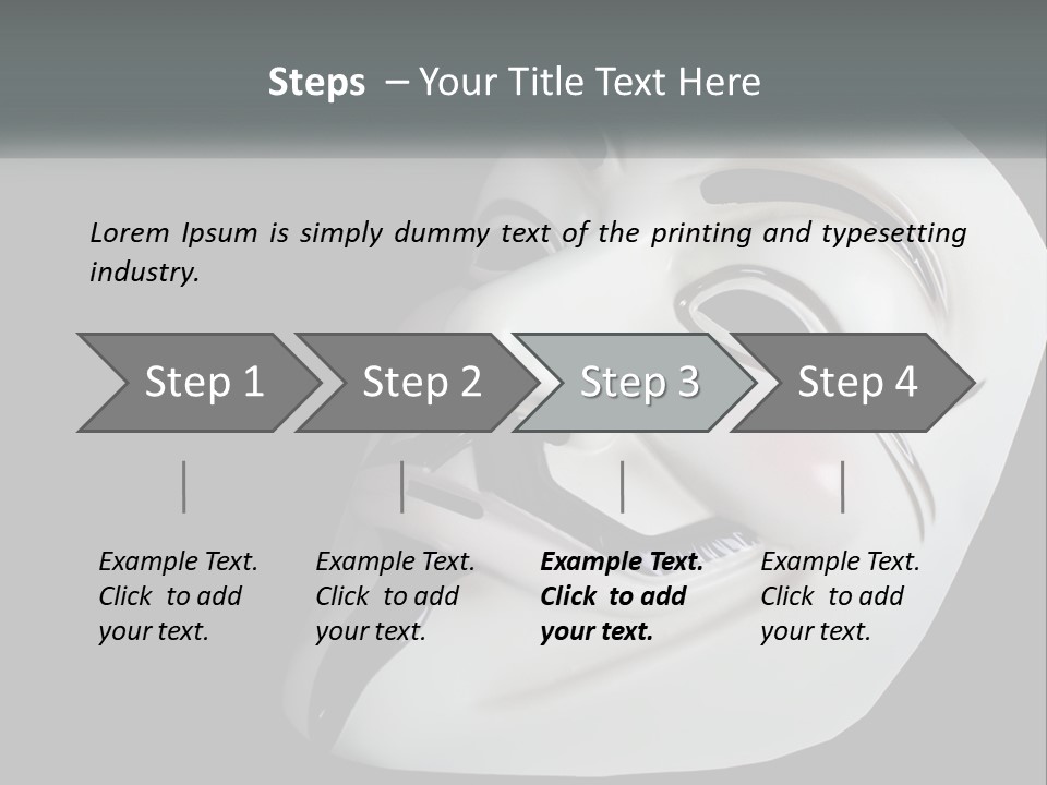 Wave Elderly Water PowerPoint Template