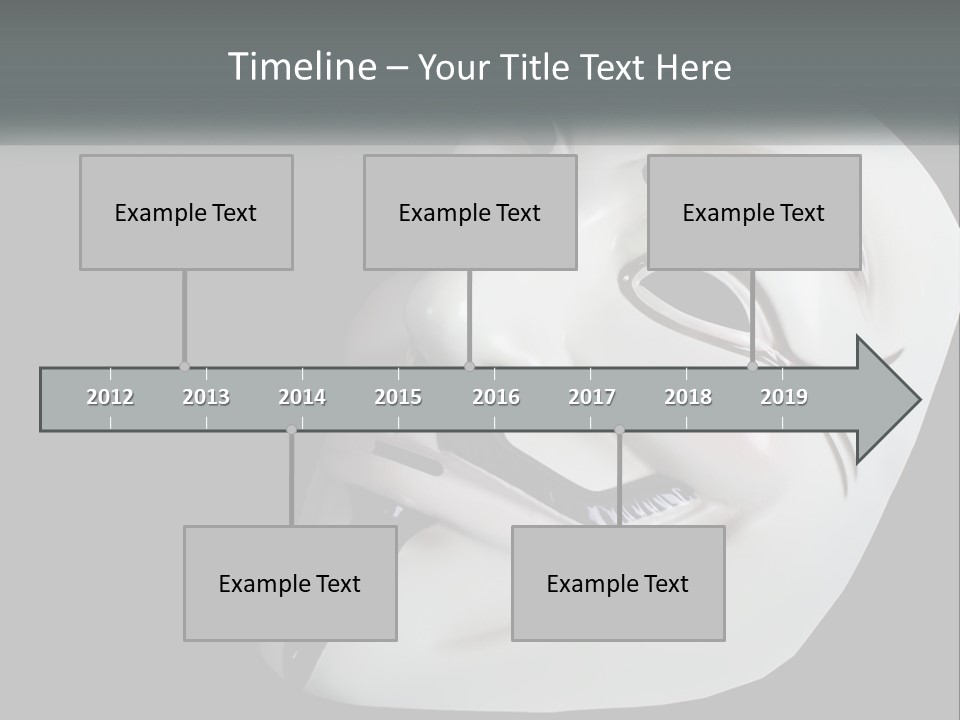 Wave Elderly Water PowerPoint Template