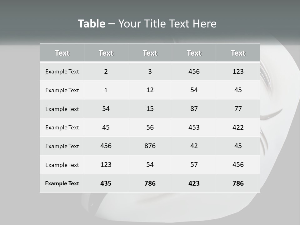 Wave Elderly Water PowerPoint Template