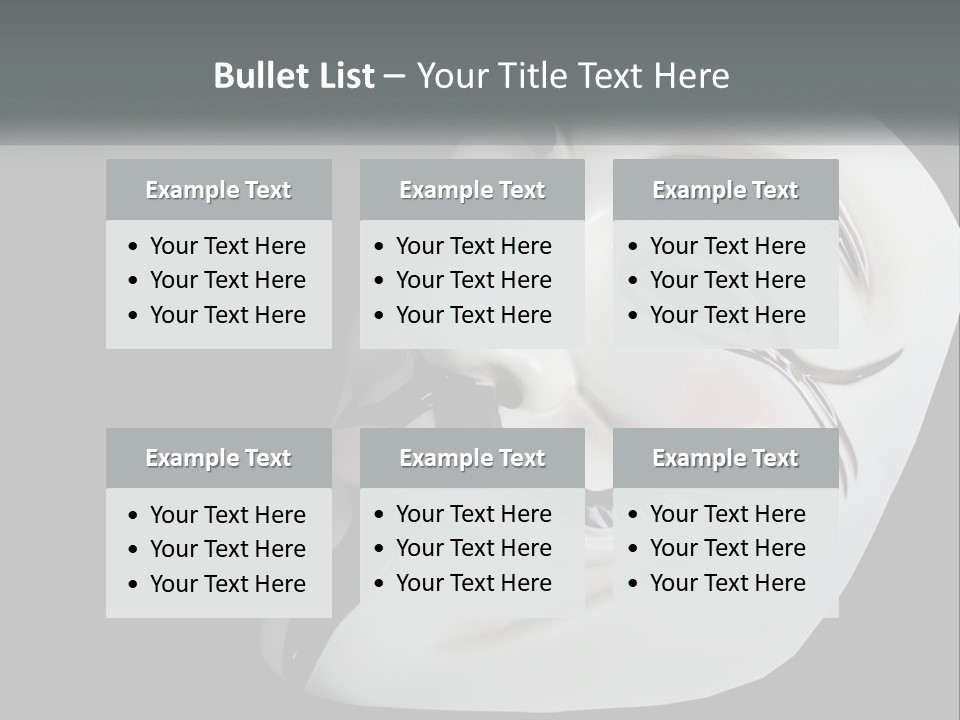 Wave Elderly Water PowerPoint Template