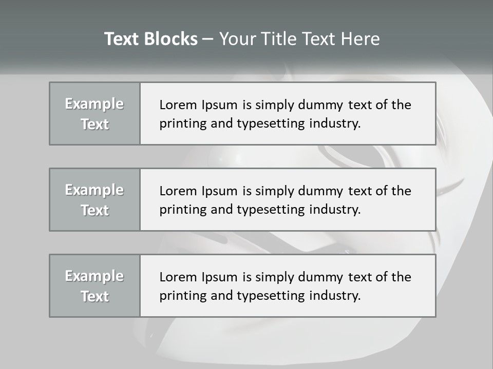 Wave Elderly Water PowerPoint Template