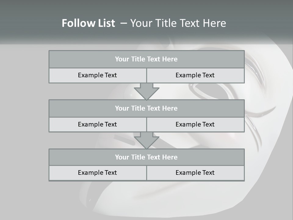 Wave Elderly Water PowerPoint Template