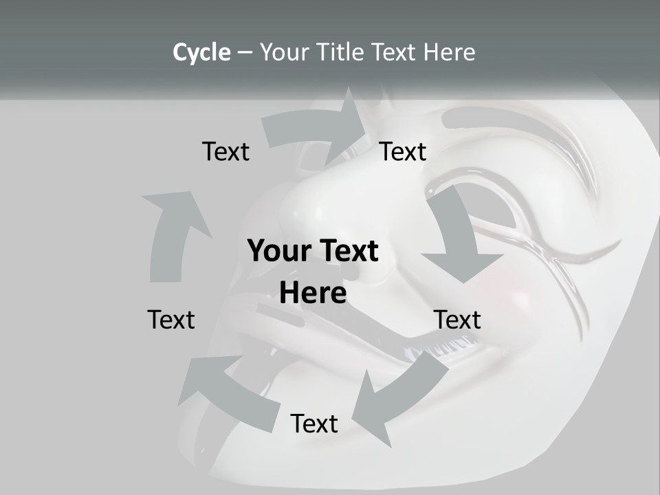 Wave Elderly Water PowerPoint Template