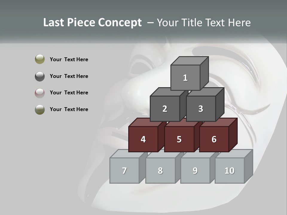 Wave Elderly Water PowerPoint Template