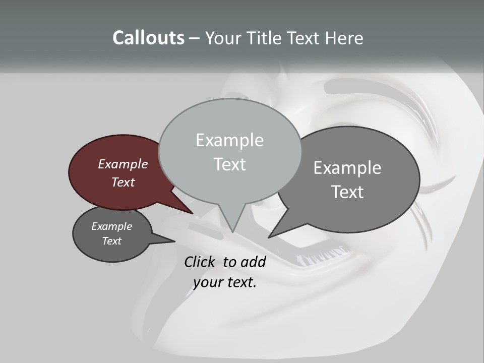 Wave Elderly Water PowerPoint Template