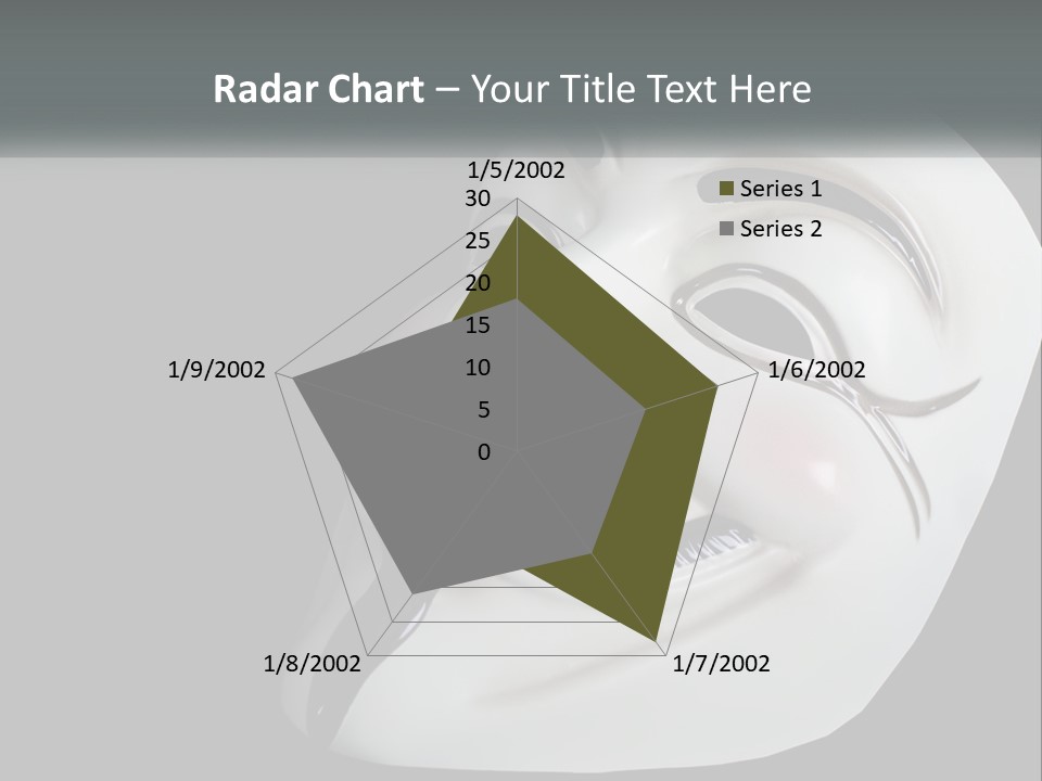 Wave Elderly Water PowerPoint Template